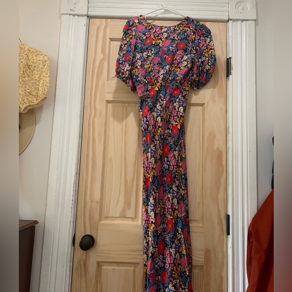 NWT Spell Last Drinks Midi Dress Sz XS - Picture 5 of 12